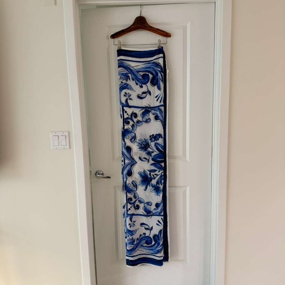 Farm Rio Off-White Garden Tiles Scarf main image 6